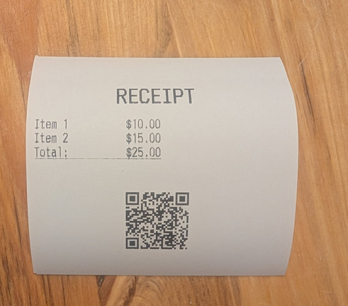 receipt